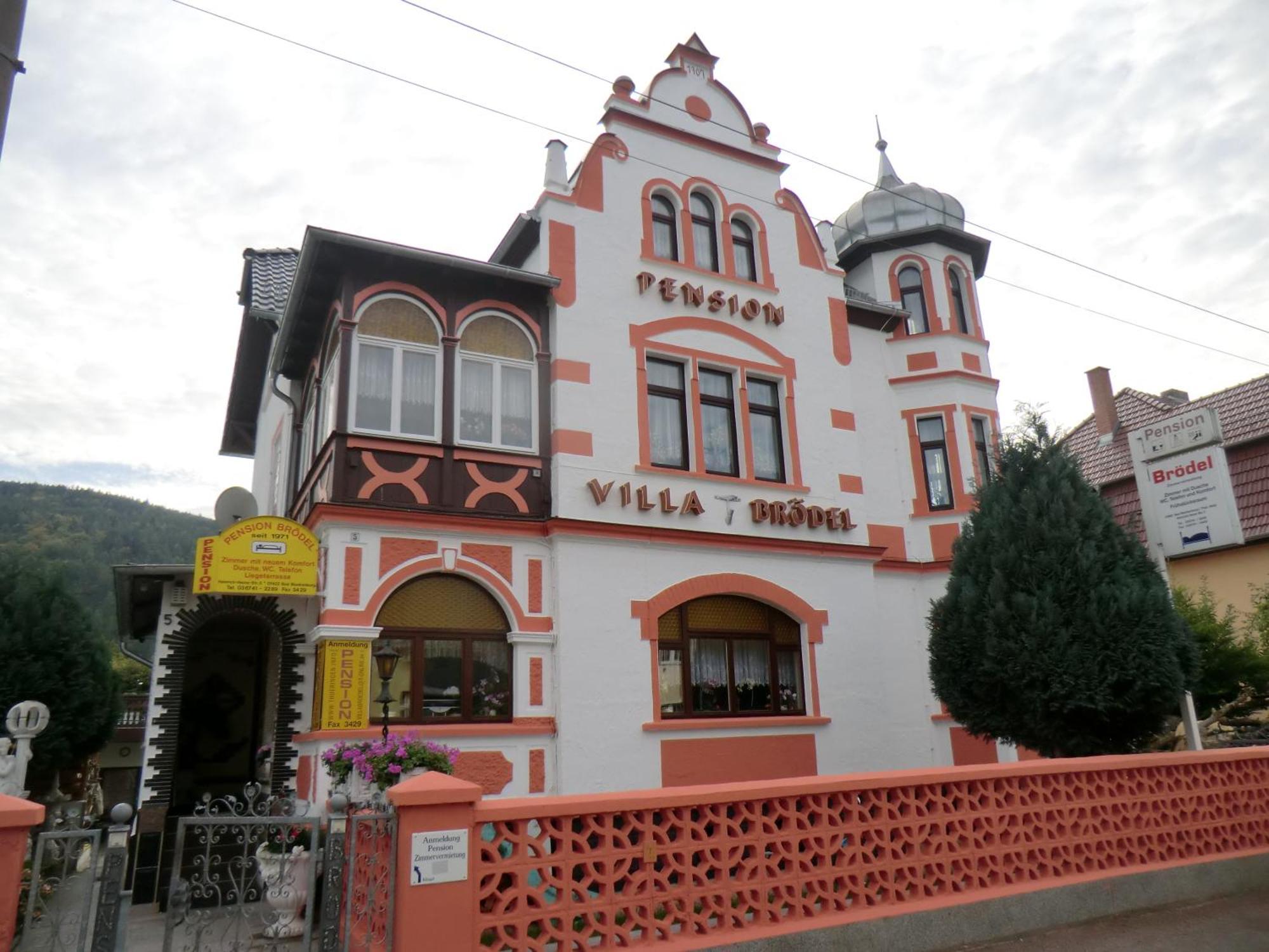 Pension Villa Broedel Bad Blankenburg Εξωτερικό φωτογραφία